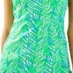 Lilly Pulitzer Tandie Elephant Print Shift Dress in Toucan Green Photo 0