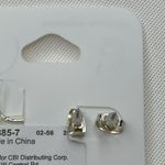 Icing  Heart Earrings Silver Photo 1