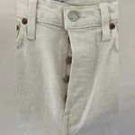 RE/DONE NWT Redone 70s stove pipe jeans Vintage White size 27 Photo 2