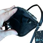 Kenneth Cole  BLACK MINI CROSSBODY PURSE HANDBAG COMPARTMENTS OPEN POCKET Photo 1