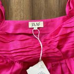 Gathered mini dress in Hot Pink Size XS Photo 1