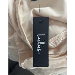 Lulus  Romantic Spot Cream Polka Dot Mesh Tiered Midi Dress Casual Fairy‎ Size Sm Photo 9