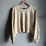 Wild Fable 🤍✨ Cream Apres Ski Cropped T-Shirt Photo 1