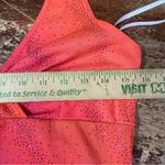 Taboo Vtg 90s Y2K ‎ Maxi Halter Dress Pink Glitter Sheer Asymmetrical Fairycore Photo 4