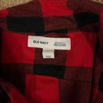 Old Navy Red And Black Checkered Flannel Photo 2