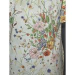 frolicking dress house coat floral pastel yellow Size L Photo 11
