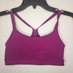 Athleta magenta sport bra size small Photo 0