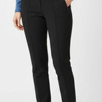 Akris  Black Side Zip Straight Leg Trouser Pants 6 Photo 0