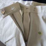 Christopher & Banks Khaki Embroidered Fish Cotton Shorts Photo 5