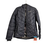 Columbia NWT  Heavenly Hooded Puffer Jacket L Collegiate Navy Blue Omni-Heat Photo 1