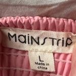 Main Strip EUC -  Heartfelt Milkmaid Smocked Sequin Hearts Crop Top - Size: Large Photo 8