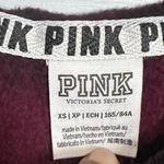 PINK - Victoria's Secret Victoria's Secret Women’s Pink Sweatshirt -Size  XS  Burgundy Tie Dye - Dog Logo Photo 2