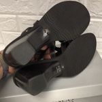 Franco Sarto CINTO cafe brown calf wedge sandals women’s size 8 Photo 4