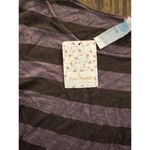 Free People Beach Go Lightly Striped Linen Blend Maxi Swim Beach Cover Up XS Photo 3