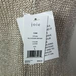 Joie NEW  Beige Linen Blend Cam Knit Halter Neck Lightweight Tank Top Womens L Photo 5