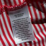 Vineyard Vines Performance UPF Striped Margot Shirt Dress Red White Size Medium Photo 4