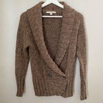 Merona  Sweater Cardigan Button Front Brown Casual Neutral Cozy Photo 0