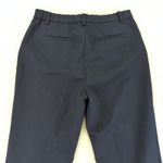 Talbots  Cambridge Pant Navy Blue Flat Front Stretch Women Size 8 Office Corpcore Photo 4