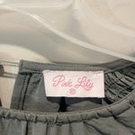 Pink Lily Boutique Sage Green Long Sleeve Ruffle Dress Size XS (M/L fit) Photo 4