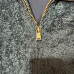 Pendleton Sherpa Fleece Jacket Blue Plaid Lined Zip Up Small Cozy Fall teddy Photo 3