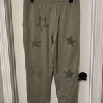 Pink Rose Women’s Star Sweatpants size large Photo 3