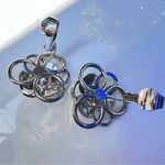 Vintage Sarah Cove clip earrings Silver Photo 4