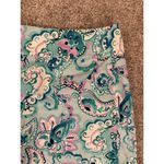 Talbots Woman Paisley Print Pencil Skirt, 14W Photo 1
