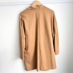 Old Navy NWT Long Line Cardi Coat XL Jacket Tan Camel Oversized Stretch Capsule Photo 4