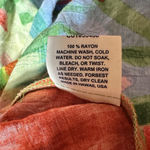 Jams World  VTG Button Down 3/4 Sleeve Tropical Floral Tunic Top XL Dreams Hawaii Photo 10