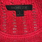 Rachel Zoe Knit Karla Sweater Coral Size Large Photo 3