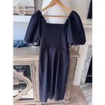 Sea New York Marianne Dress in Black Size 6 Photo 3