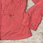 Chico's Small sz 4 0 coral jacket lined lightweight coral super cute! Photo 2