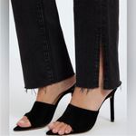 Good American Womens  Good Boy Straight Leg Denim Jeans Busted Knee Plus Size Photo 2