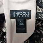 Enfocus Studio  Black Lace Fit and Flare Dress Size 4 Photo 5