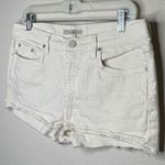 Joie  Shayna Denim Shorts‎ White Photo 6