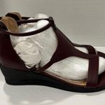 Journee Collection Womens Trayle Wedge Sandals. Size 11. Color: Wine Photo 3