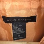 Anne Carson Peach Sleeveless Blouse Size xL Photo 2