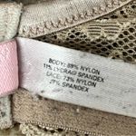 Victoria's Secret Vintage Retro Y2k Victoria Secret Angel Beige Bra 36DD Lace Wired Photo 4