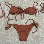 SheIn Brown Bikini Set Photo 2
