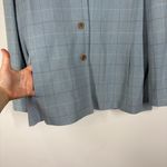 Pendleton VTG 100% Wool Women’s Blue Plaid Blazer Size 18 Photo 5