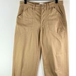 Frame  Women Pants Khaki Utility Baggy Relaxed Fit Straight Leg High Rise Size 27 Photo 3