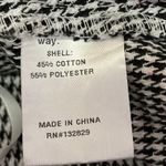 Revolve x By the Way Black White Houndstooth Square Neck Strap Crop Tank Top M Photo 4
