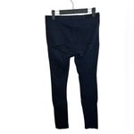 BCBGMAXAZRIA Navy Blue Jean Stretch Pull On Skinny Pants Photo 1