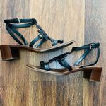 Tory Burch  Black Leather Sandals Photo 1