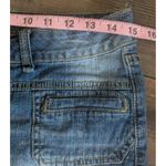 Paris Blues Y2K Denim Mini Shorts Size 9 Low Rise Zipper Pocket Vintage Photo 4