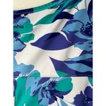 Columbia Sportswear Women's L/G Floral Sleeveless Tank Top Blue Green White Photo 9