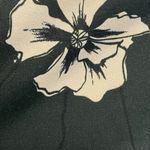 Sam Edelman  Women’s Large Floral Capri Workout Leggings Green White Stretch Photo 8