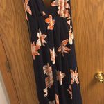 Simplee Apparel Simple floral maxi dress with amazing back size large Photo 0