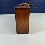 Enid Collins Box Purse 1960’s Cable Car Brown Photo 5