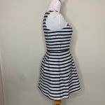 EXPRESS  Black & White Stripe A Line Dress Sz 2 Photo 3